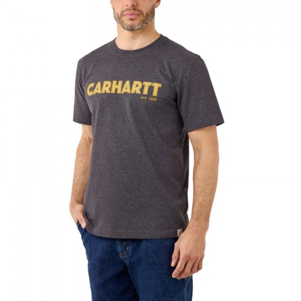 Carhartt RELAXED FIT HEAVYWEIGHT SHORT-SLEEVE LOGO GRAPHIC T-SHIRT
