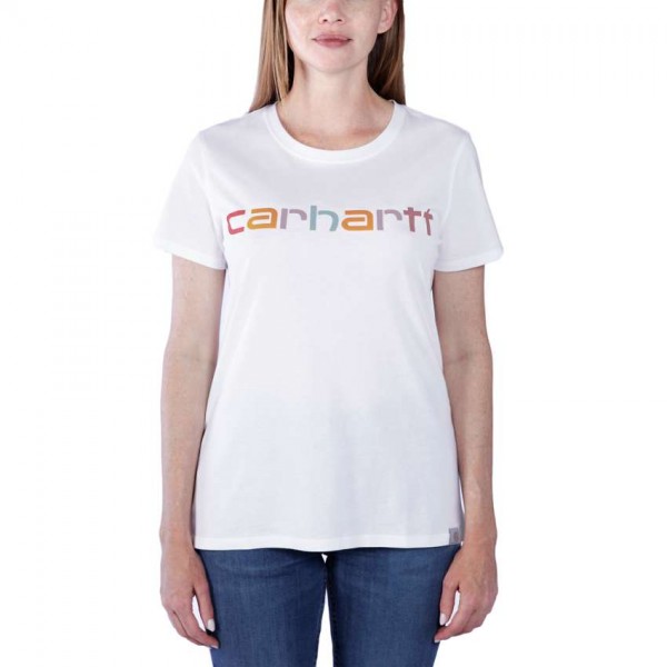 Carhartt RELAXED FIT LIGHTWEIGHT Kurzarm MULTI COLOR LOGO T-Shirt Damen