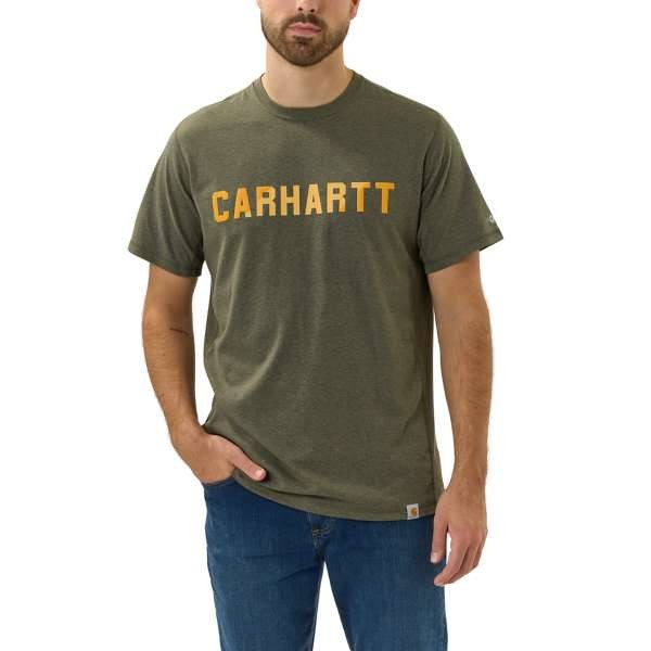 Carhartt 105203 FORCE FLEX BLOCK LOGO T-Shirt