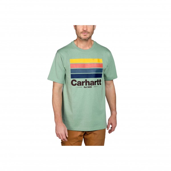 Carhartt RELAXED FIT HEAVYWEIGHT Kurzearm LINE GRAPHIC T-Shirt