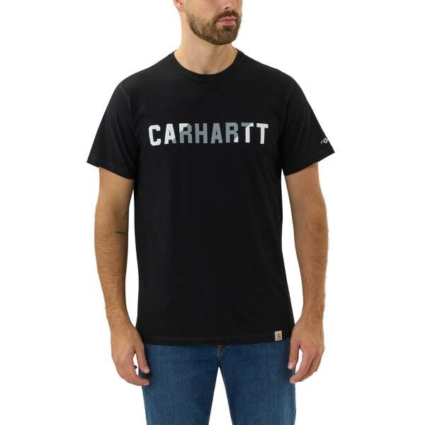 Carhartt 105203 FORCE FLEX BLOCK LOGO T-Shirt