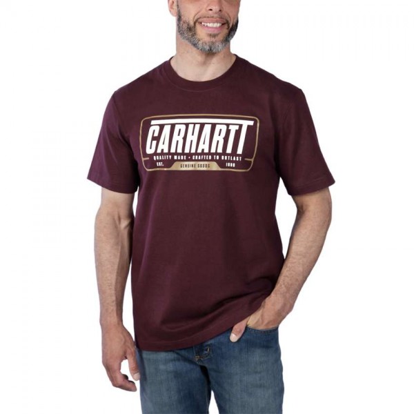 CARHARTT RELAXED FIT HEAVYWEIGHT Kurzarm GRAPHIC T-SHIRT