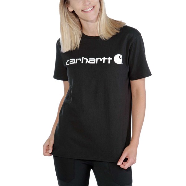 Carhartt WORKWEAR LOGO Kurzarm T-Shirt Damen